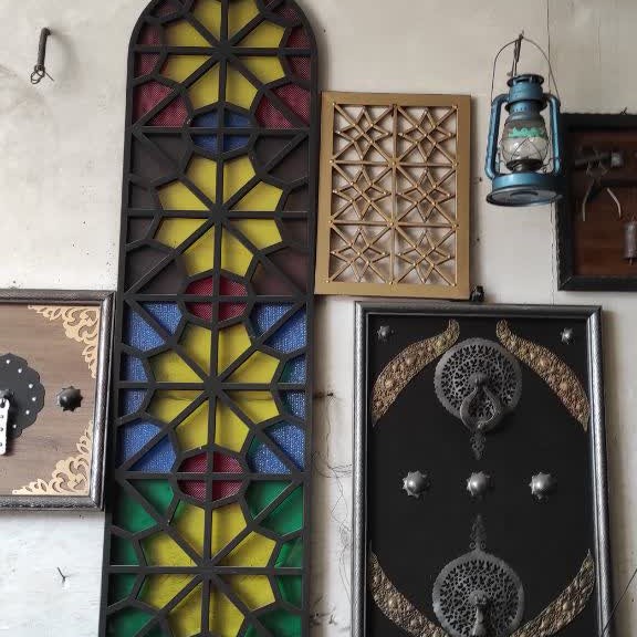 پنجره گره چینی 004