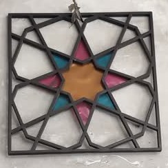 تزئینی دیواری گره چینی 001